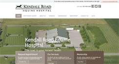 Desktop Screenshot of kendallroadequine.com